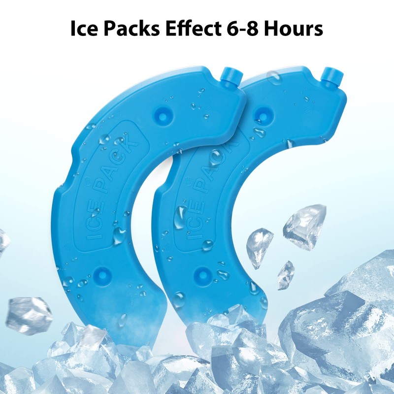 iPettie Replacement Ice Packs for Donut Frost Automatic Pet Feeder