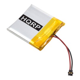 HQRP Battery Compatible with Portable Electronic Devices MP3 Player, Radio, GPS Navigator, Handheld LCD TV, Remote Control, Portable Stereo Speaker System, Digital Book Reader, GPS Watch