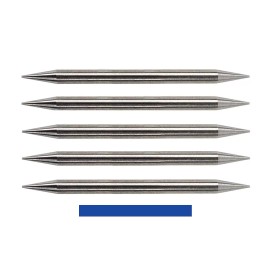 Midwest Tungsten PreGround TIG Tungsten Sharpened Electrodes Blue 2% Lanthanated 1/16” x 1.5” 5PK