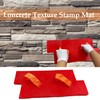 Concrete Cement Imprint Texture Stamp Mat Molds Decorative Granite Mat