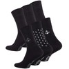 CC Clark Crown 6 Pairs of Bamboo Socks Elegant and