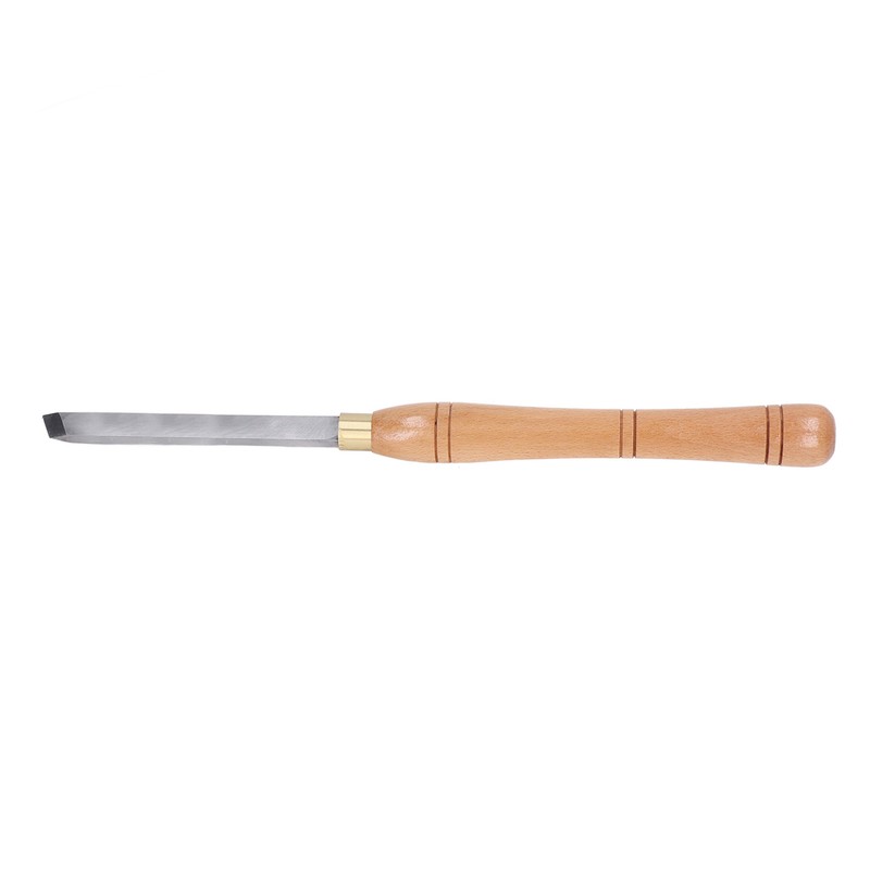 Skew Chisel HSS Lathe Turning Tool Ergonomic Beech Handle Lathe