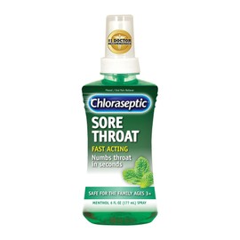 Chloraseptic Chloraseptic Sore Throat Spray, Menthol, 6 oz