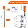 24 Pieces,1ml Dispensing Tool with Cap and Accessories Package, 0.3/30G