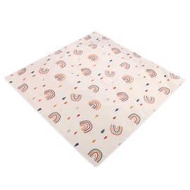 Tapete para Silla de Comedor para bebé, Impermeable y Antideslizante, Tapete de Juego Grande, Fácil de Limpiar, Materiales Seguros para Almohadilla de Protección para bebé