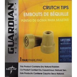 Guardian Signature Crutch Tips Natural Rubber 3/4