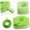 Minkissy Facial Pore Cleansing Deep Cleansing Bristles Facial Brush Makeup