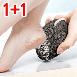 Natural Volcanic Stone Foot Scrubber for Heel and Sole Callus Exfoliation Wild - Buy 1 Get 1 Free 3ea