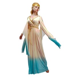PGOND Greek Goddess Costume Women Toga Costume (XX-L)