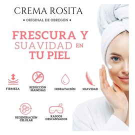 5 Crema Rosita De Obregón Original 100gr Natural Rejuvenece