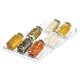 iDesign 3-Tier Spice Drawer Organizer –Linus Collection – Clear