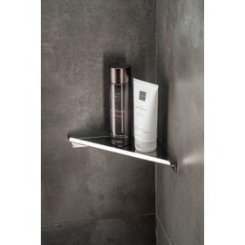 Sagittarius 280S1 Corner Shower Caddy | Shower Shelf Corner 28cm | Rustproof Shower Storage | Polished Stainless Steel Shower Caddy | Shower Tidy/Shower Organiser SUS 304 | Shower Caddy Corner