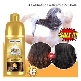 Champú De Tinte De Cabello Instantáneo De Planta De Burbujas