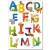 Wandkings Animal ABC English Alphabet Wall Sticker Set, 26 Stickers,