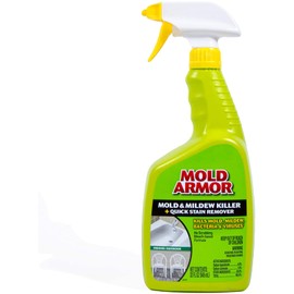 MOLD ARMOR FG502 Mold and Mildew Killer + Quick Stain Remover-Trigger Spray Bottle, 32 oz