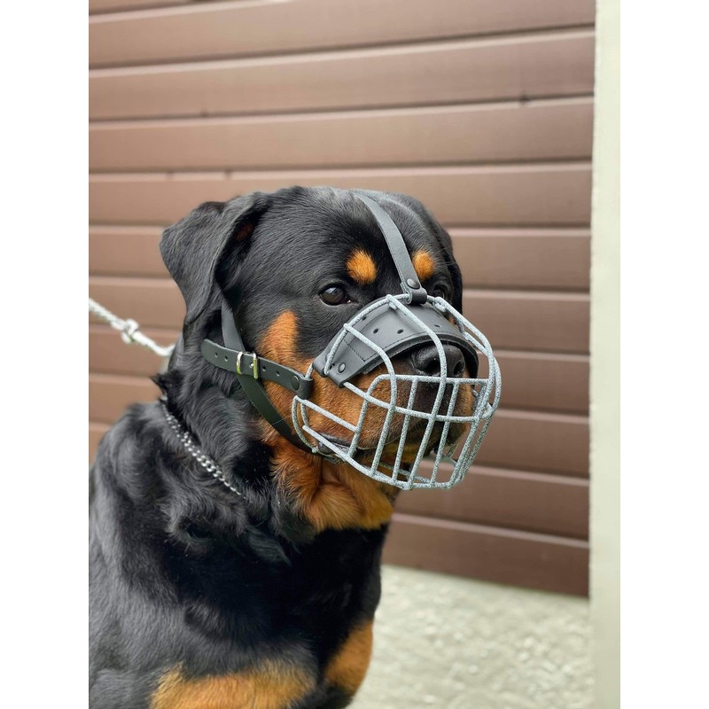STRONG Wire Metal muzzle Basket Dog Muzzle Rottweiler,Mastiff Golden Retriever