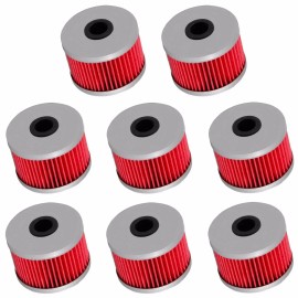 Unbranded 8 Oil Filter Filters for Kawasaki KLX110 KLX140 KLX140L KLX250S KLX300R KLX450R