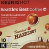 Starbucks Seattle's Best Coffee Toasted Hazelnut K-Cup for Keurig Brewers,