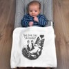 Azeeda 'Not Just Any Sheepdog' Cotton Baby Blanket/Shawl (BY00044853)