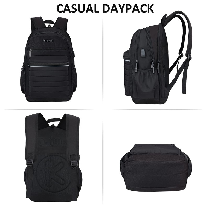 KEOFID classic carry-on travel backpack for men and women, Anti