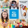PLUS PLUS 3D Puzzle Building Block Set, 70 Mini Interlocking