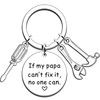 JMIMO Papa Gifts Papa Keyring Father's Day Gift For Dad