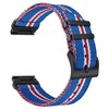 Torbollo Garmin Belt Nylon Garmin Band for Fēnix, Instinct, Approach,