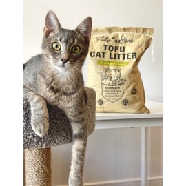 Tofu Cat Litter- 4 in 1 Mixed Cat Litter Clumping Litter, Odor Control, Flushable Litter and Dust Free-Fluffy Paws Store