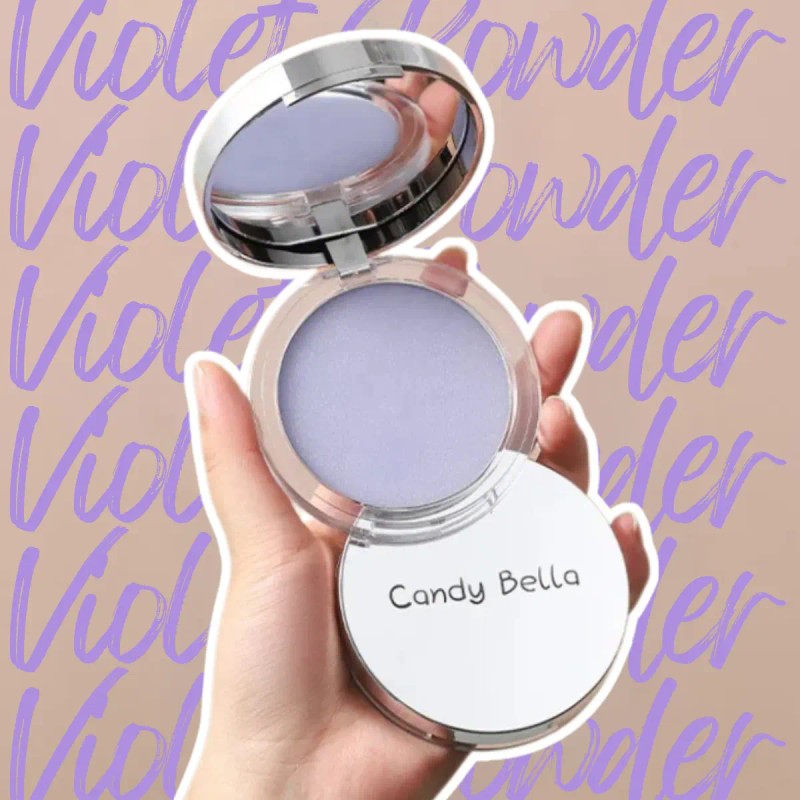 Polvo Matificador Seda Cremoso Lavanda Maquillaje Mate
