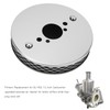 14x3cm High Flow Air Filter Chrome Metal Replacement for SU