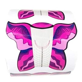 KM-Nails 100 klebe Schablonen in pink