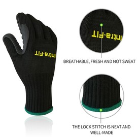 Intra-FIT Anti Vibration Work Gloves Certified | Shock-Proof Impact Reduction Safety Gear