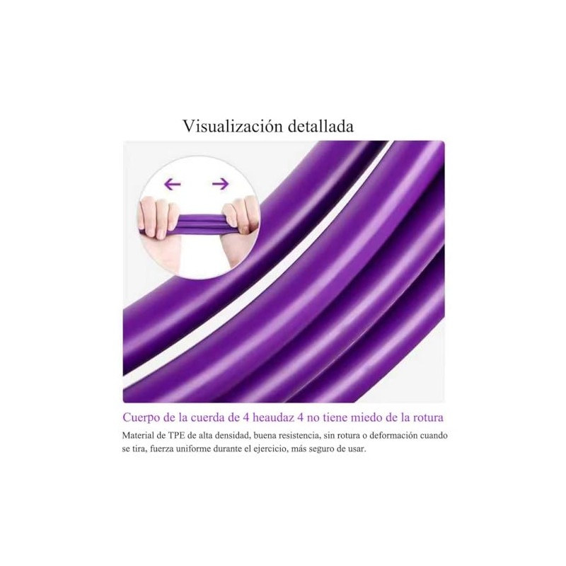 Bandas de resistencia para fitness, extractor de tobillo de 4