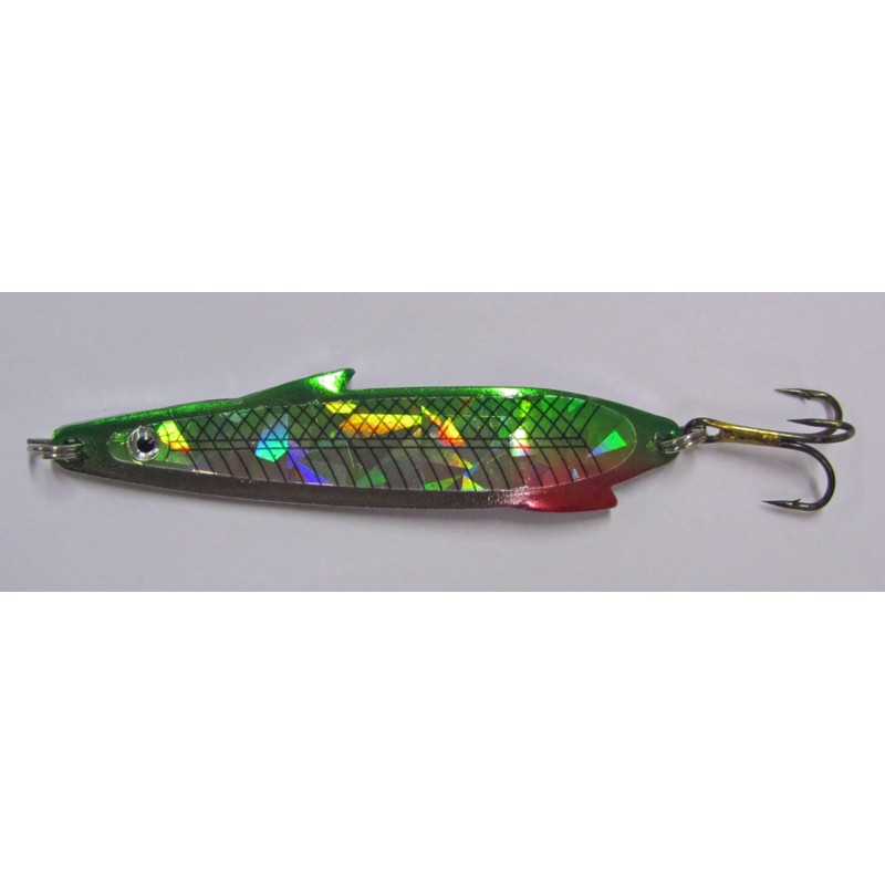 Fladen Set 5 Finned Rodskar Lure - Blue/Green/Red, 12 g
