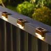SOLPEX Solar Deck Lights Outdoor 16 Pack, Solar Step Lights