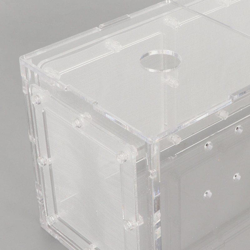 Fish Breeding Isolation Box Transparent Mesh Side Fish Tank Incubator