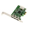 KALEA-INFORMATIQUE PCIe x1 Card with 3 Firewire 400 Ieee1394a 6