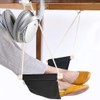 TEHAUX Foot Hammock Hanging Foot Hammock Footrest Home Office Footstool