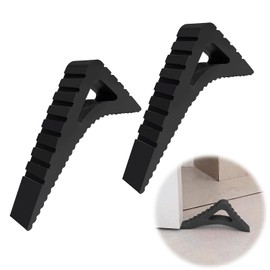 Door Stopper, Set of 2, Door Stopper, Entrance Door Stopper, Entrance Door Stopper, Stopper Lockout, Insert, Easy, Sliding Door Stop, Insert Type, Simple, Windproof, Collision Prevention, General