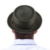 Men's Everyday Light Summer Ribbon Porkpie Boater Derby Fedora Sun
