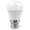 Crompton Lamps LED Golfball 5.5W B22 Warm White Opal (40W