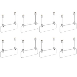 TUBYIC Ceiling Sign Hanger, Solid Aluminum Picture Hanging Hardware for Hanging Acrylic /Picture/Sign Board/Frame