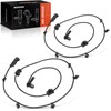Frankberg 2 x ABS sensor 2-pin rear left right compatible