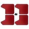 Riloer 4 Pcs Splash Guards Mud Flaps Mudflaps with Hardware
