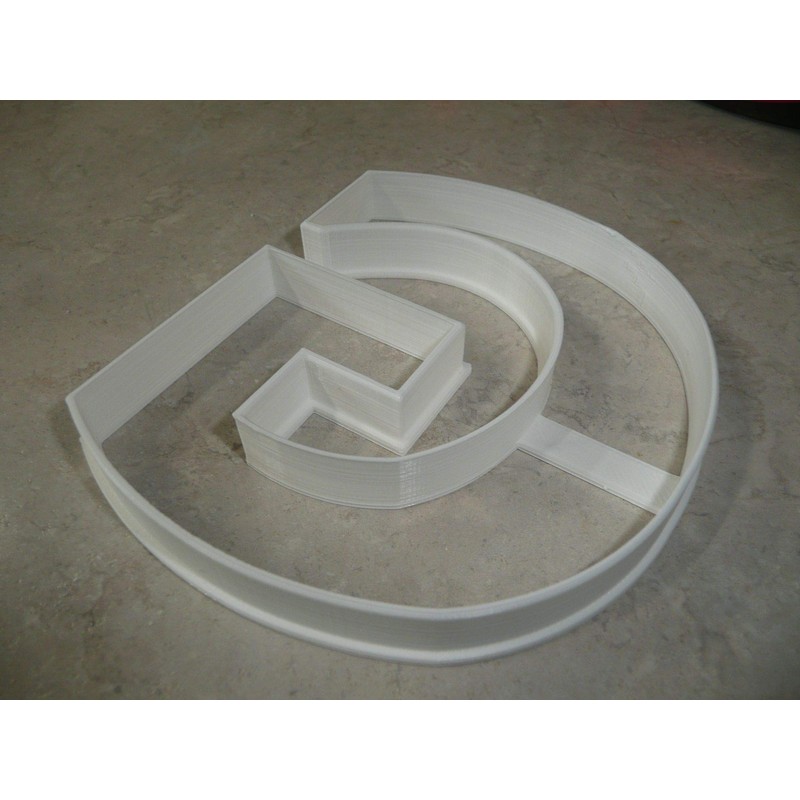 YNGLLC LETTER G 4 INCH UPPERCASE CAPITAL BLOCK FONT COOKIE