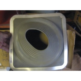 Dektite Pipe Flashing DFE105G fits pipe with an OD of  4-1/4" to 7-1/2" base 12"