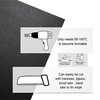 24"x48"x 1/8" ABS Plastic Sheet Textured Front Smooth Back Vacuum
