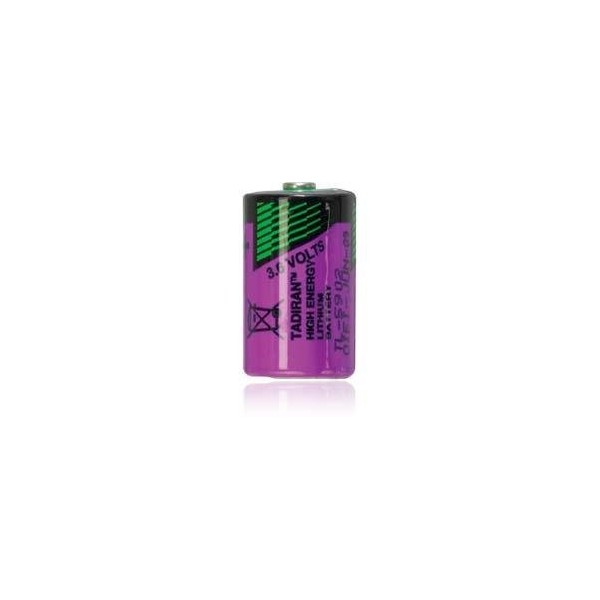 1/2 AA High Capacity 3.6 Volt Lithium Battery - Pressure Contact
