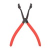 Akozon Drum Brake Spring Pliers, High Strength, Curved Neck Design,