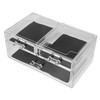 Operitacx Elegant Acrylic Makeup Storage 3 Drawer Organizer Lotion Organizer